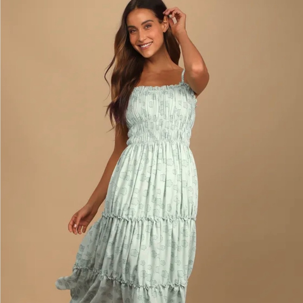 Lulus Light Green Dress